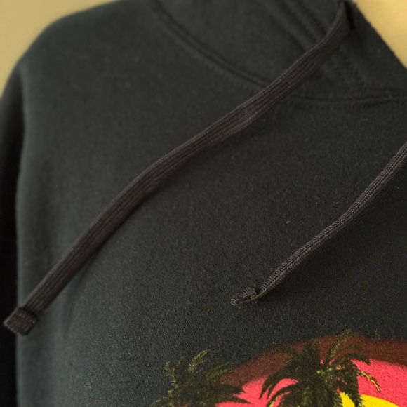 Jimmy Buffet Margaritaville Cancun Navy blue Long sleeve Sweatshirt Sz L - Picture 5 of 7